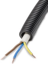 DIETZEL - DIE100324 HFT-Panzerflexrohr,A20mm,biegs.,vorverd