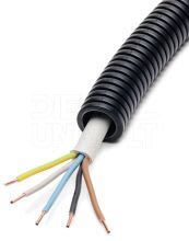 DIETZEL - DIE100326 HFT-Panzerflexrohr,A20mm,biegs.,vorverd