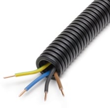 DIETZEL - DIE100320 HFT-Panzerflexrohr,A20mm,biegs.,vorverd