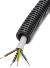 DIETZEL - DIE100325 HFT-Panzerflexrohr,A20mm,biegs.,vorverd