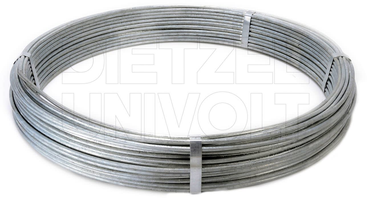 DIETZEL - DIE006818 Runddraht, A 8 mm, feuerverzinkt, Ring