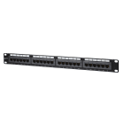 Metz - MEZ130A10-AP29-E UTP 1HE 24 Port Patchfeld Cat.6 punch do