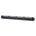 Metz - MEZ130A10-AP29-E UTP 1HE 24 Port Patchfeld Cat.6 punch do