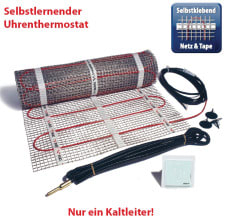 DEVI - DEI140F1661 DA1/4nnbettset m DEVIreg Smart 9mA2 50x1