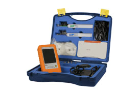 Metz - MEZ150800100-E LWL-Reinigungskoffer mit Mikroskop-Kamer