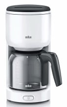 BRAUN - BRA0X13211018 Kaffeeautomat,10T,1000W,Glaskanne,weiss
