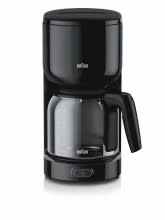 BRAUN - BRA0X13211019 Kaffeeautomat,10T,1000W,Glaskanne,schwar
