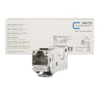 Metz - MEZ130910KZ E-DATmodul Kat.6A 1xRJ45 Modul Bauform K