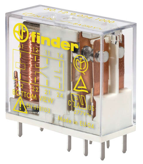 FINDER SPA - FIN501291251000 RELE DI SICUREZZA 2 CONTATTI