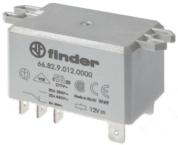 FINDER SPA - FIN668282300001 RELE DI POTENZA 2 CONTATTI 30A