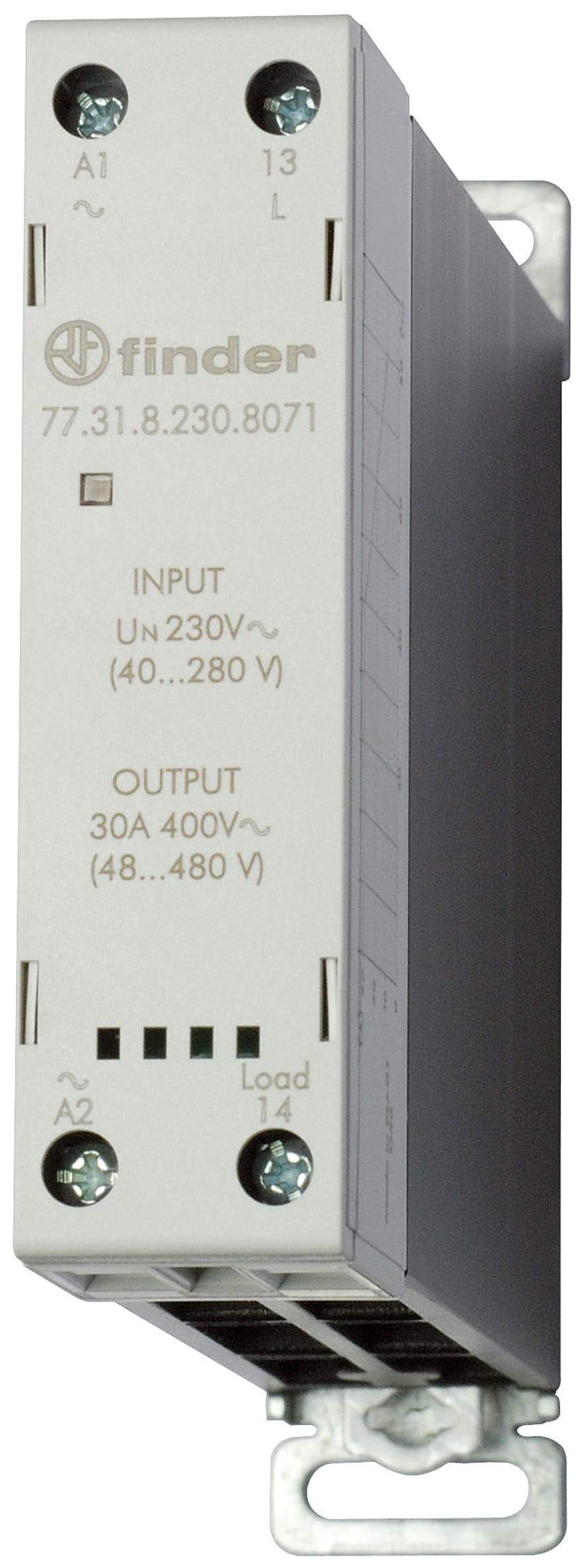 FINDER SPA - FIN773182308071 RELE MODULARE SSR POTENZA 30A 22.5MM