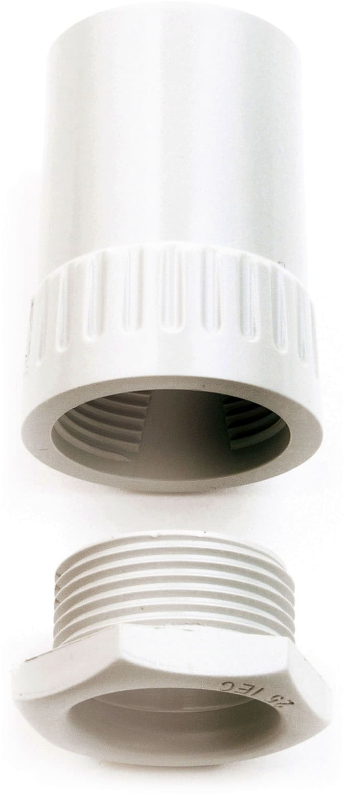 DIETZEL - DIE020755 PVC-Anschlussverschraubung, A 20 mm, ge