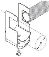 DIETZEL - DIE079505 Kabelschelle, fA1/4r A 14-20 mm, Rund-