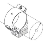 DIETZEL - DIE079640 Hochfrequenz-Kabelschelle, fA1/4r A 50