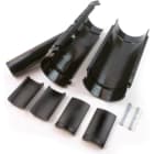 DIETZEL - DIE080521 PVC-Reparatur-Halbrohr-Muffe, A 110 mm,