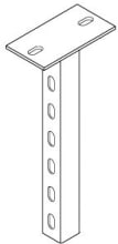 DIETZEL - DIE077774 Deckenkonsolhalter, 41x41x1000 mm, tauch