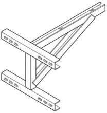 DIETZEL - DIE077982 Wandkonsole, sehr schwer, 200x150x280 mm