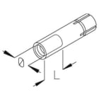 DIETZEL - DIE078770 Schlaganker, randlos, A 12 mm, 15-21 mm
