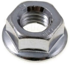 DIETZEL - DIE078792 Sechskantmutter, mit Flansch, A 6 mm, 5
