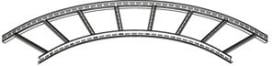 DIETZEL - DIE096910 LeiterauAenbogen, 60A^, 400x60x900 mm,