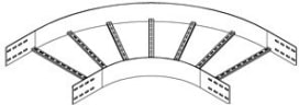 DIETZEL - DIE097083 Weitspannbogen, 90A^, 500x150x450 mm, in
