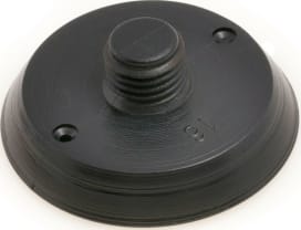 DIETZEL - DIE096399 Befestigungsplatte aus PE, schwarz, fA1/