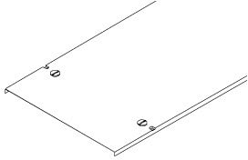 DIETZEL - DIE097952 Leiterdeckel, mit Drehriegel, 506x3000 m