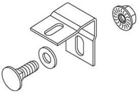 DIETZEL - DIE086479 Sturmsicherungswinkel,30x46x30mm,inkl. 1