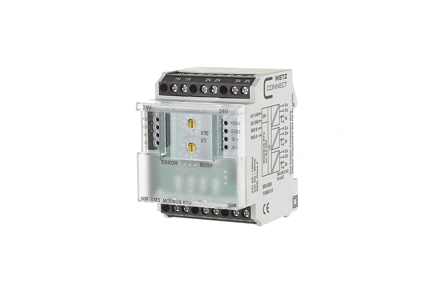 Metz - MEZ11084113 MR-SM3 Modbus RTU