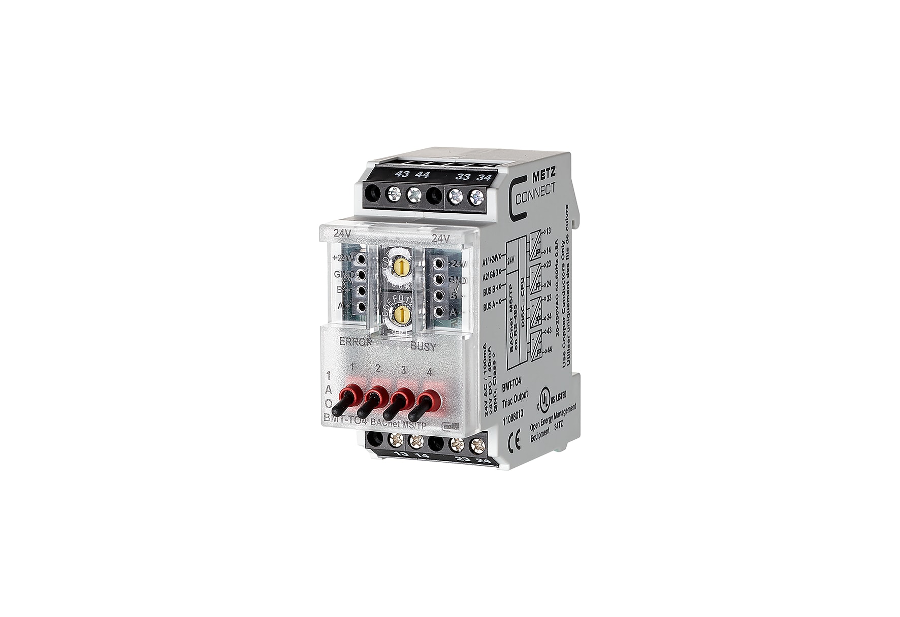 Metz - MEZ11088013 BMT-TO4 BACnet MS/TP