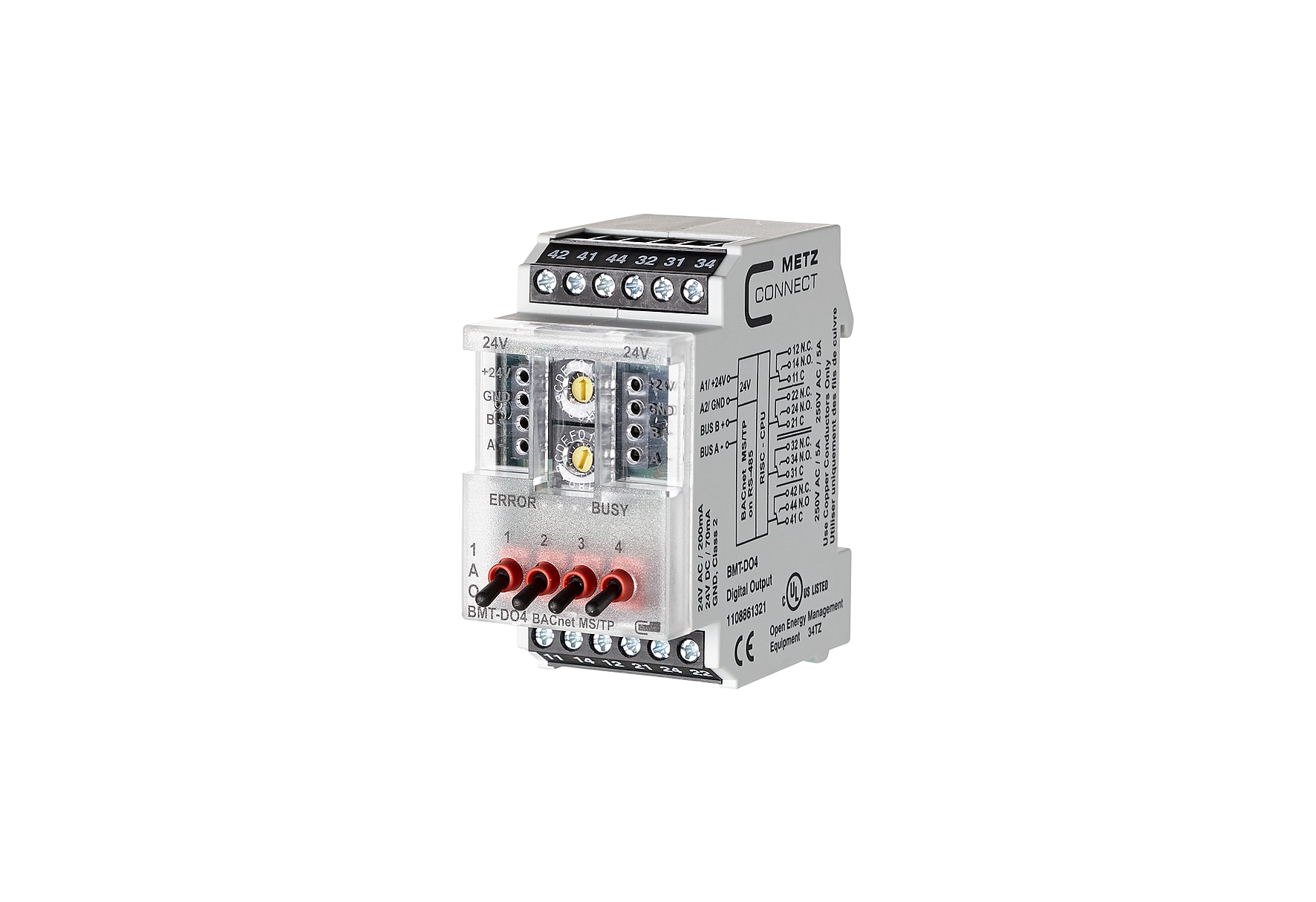 Metz - MEZ1108861321 BMT-DO4 BACnet MS/TP