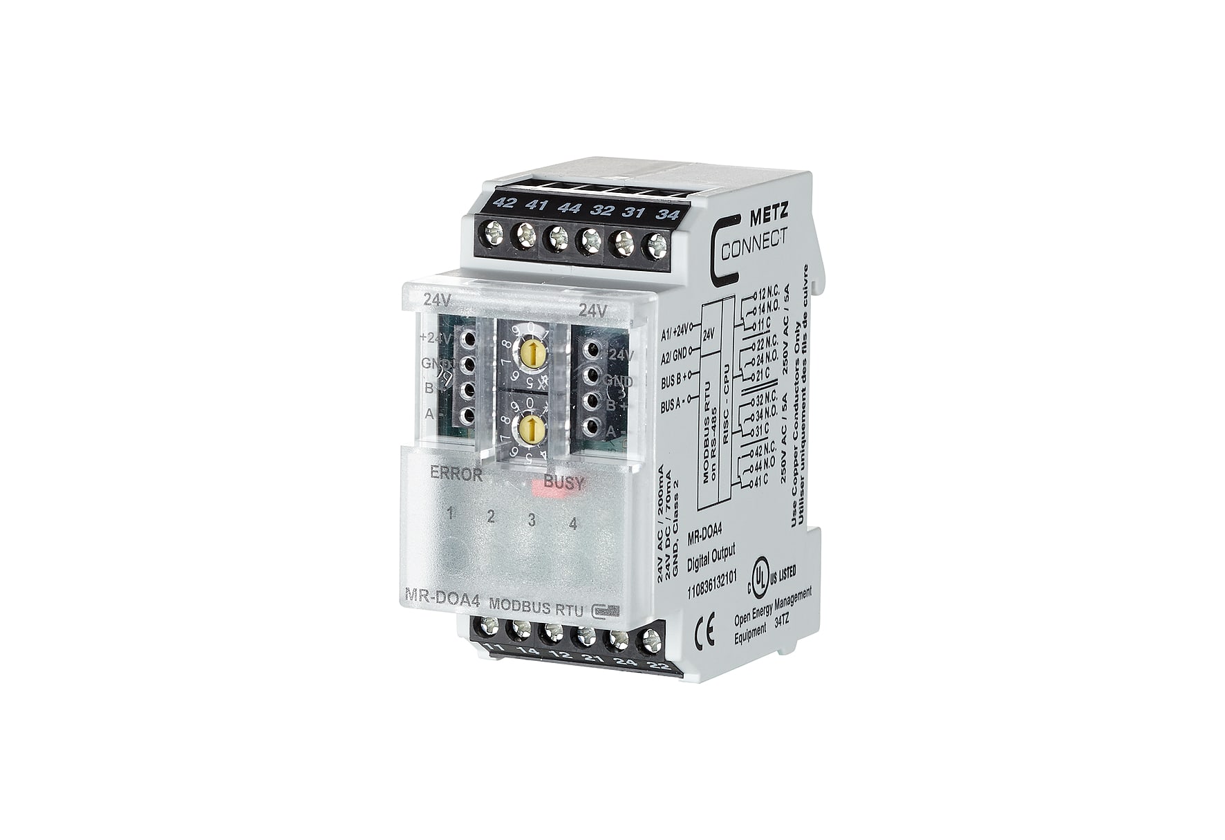 Metz - MEZ110836132101 MR-DOA4 Modbus RTU