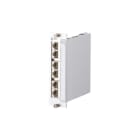 Metz - MEZ130922-02-E E-DATmodul 6x8(8) 3HE Patchfeld Cat 6A A