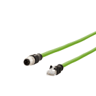 Metz - MEZ142M1D15010 Verbindungsleitung M12 S-RJ45S4-polig D-