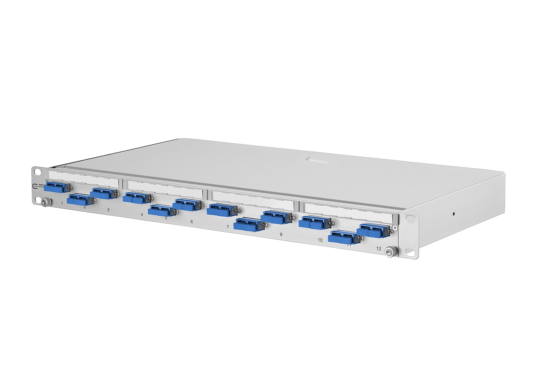 Metz - MEZ150229E212-E OpDAT PA 12xSC-D OS2 splice 1HE/12gr 24P