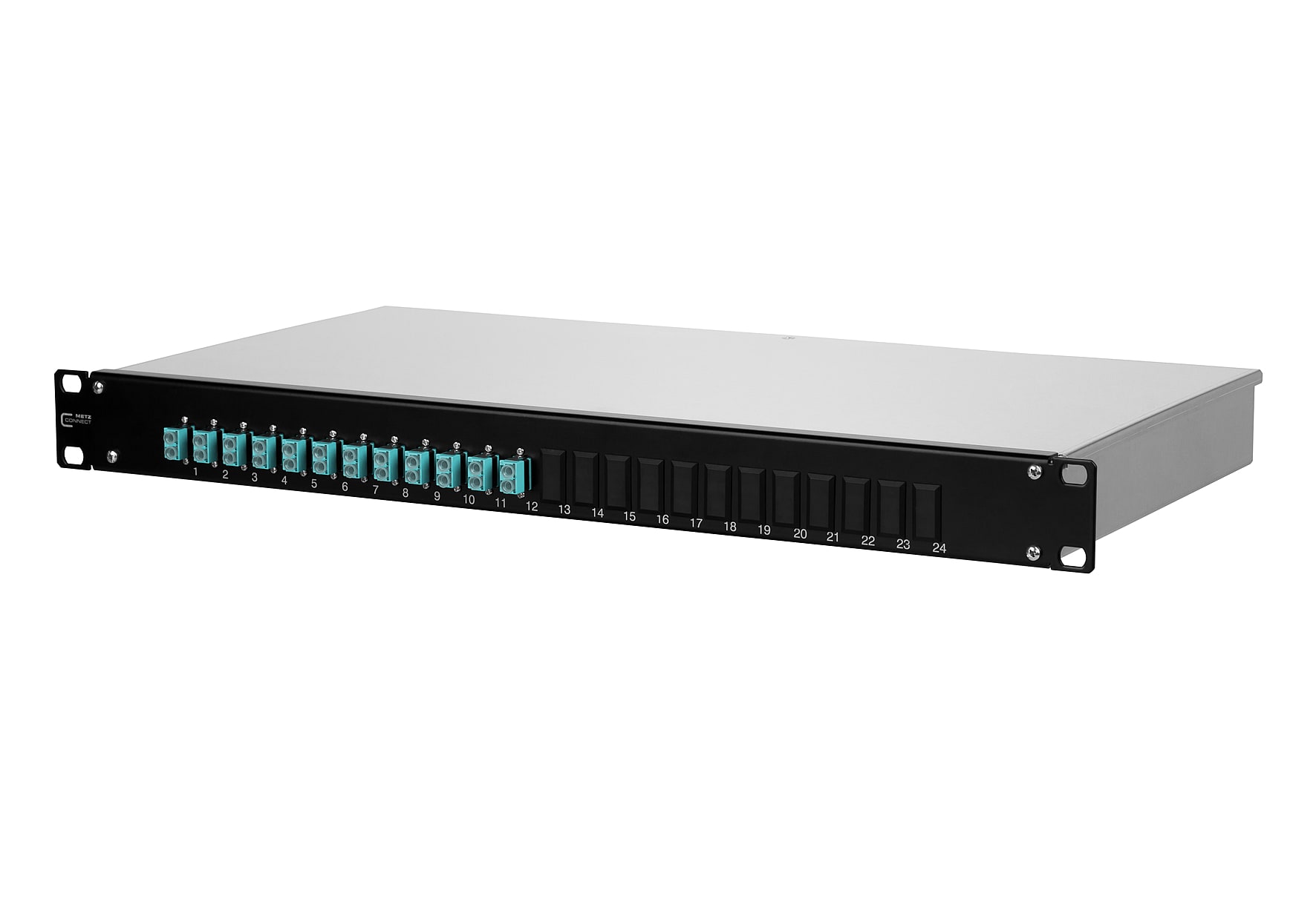Metz - MEZ1502507712-B OpDAT fix 12xLC-D OM3 VIK 1HE/24/schwarz