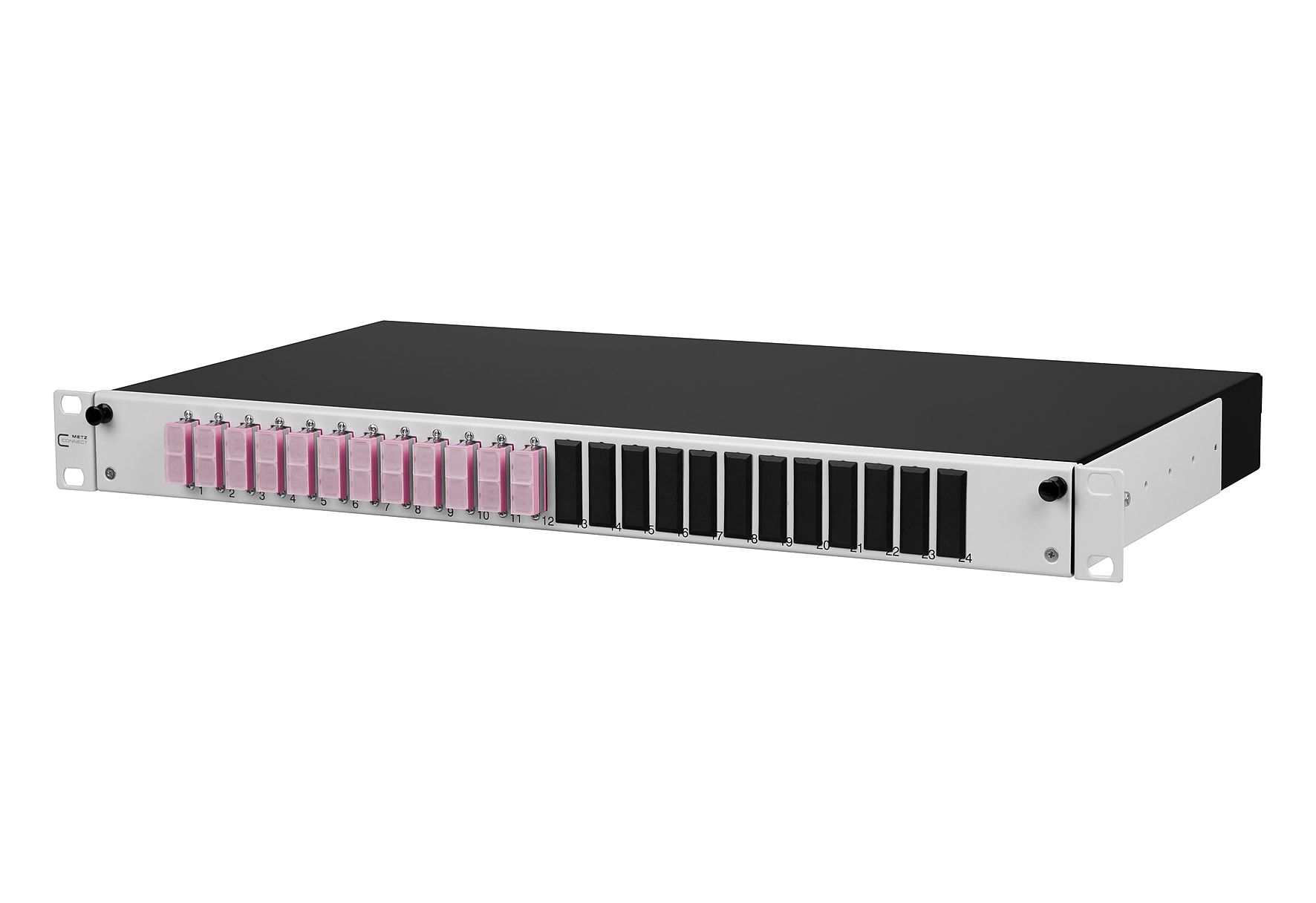 Metz - MEZ150260BB12-E OpDATslide 12xSC-D OM4 VIK 1HE/24/grau,