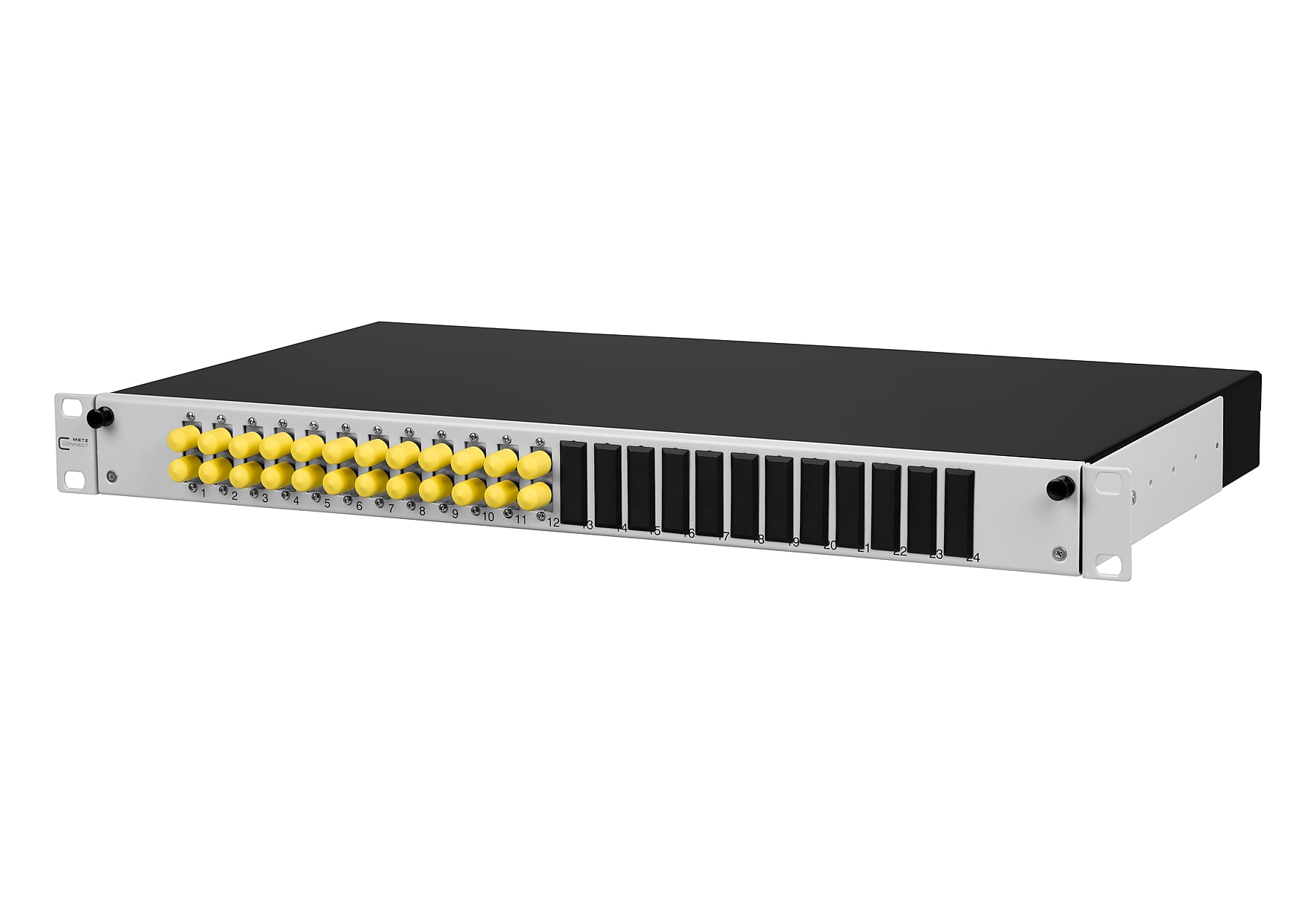Metz - MEZ150267D112-E OpDATslide 12xST-D OM4 splice 1HE/24gr 2