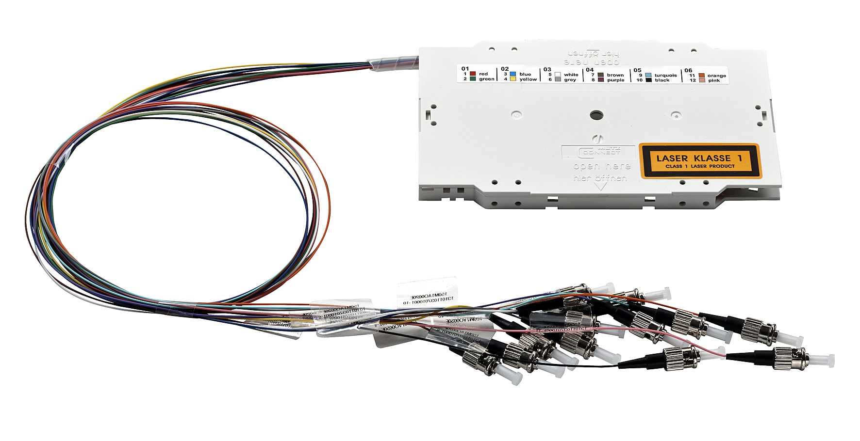 Metz - MEZ150925AO00-E OpDAT VS 12xST-PC OM3 12 Farben