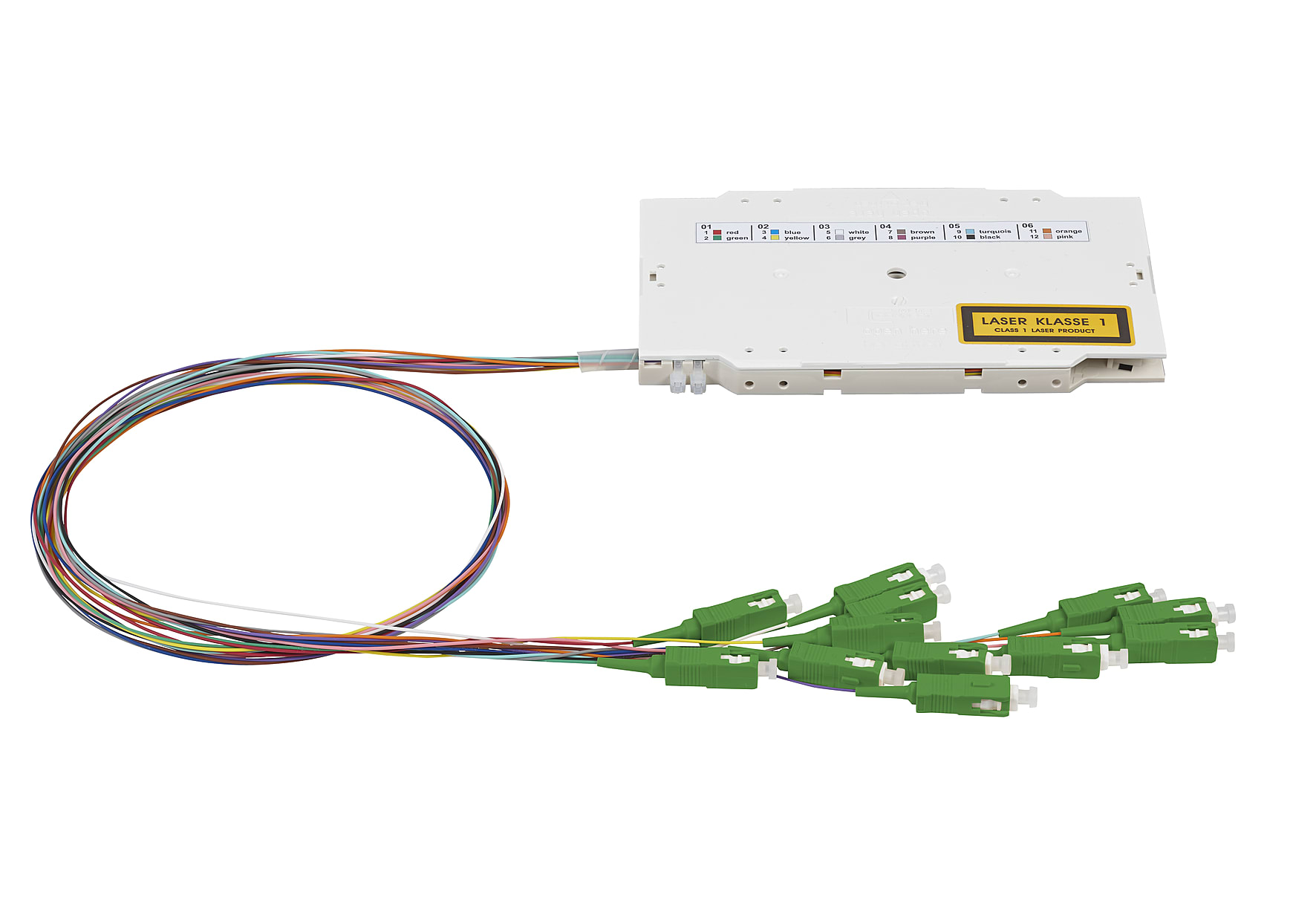 Metz - MEZ150929EA00-E OpDAT VS 12xSC-APC OS2 12 Farben