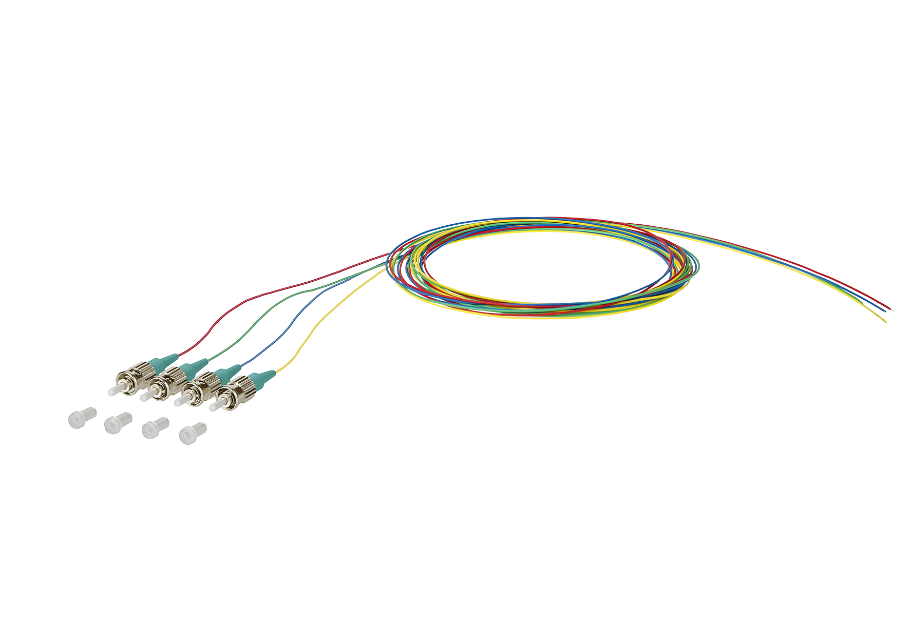 Metz - MEZ150M1AO0020E4 OpDAT Pigtail ST-PC 0,9mm STB OM3 2m 4Fr