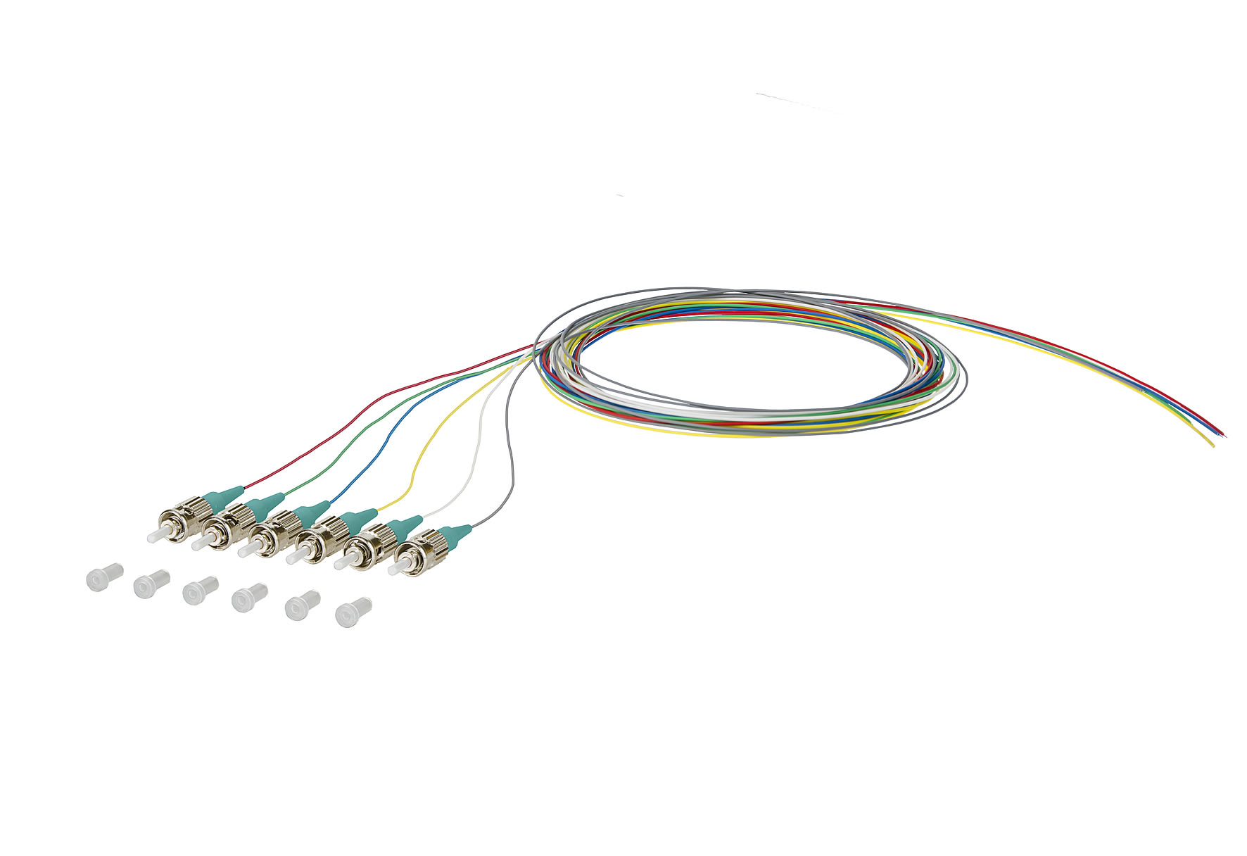 Metz - MEZ150M1AO0020E6 OpDAT Pigtail ST-PC 0,9mm STB OM3 2m 6Fr