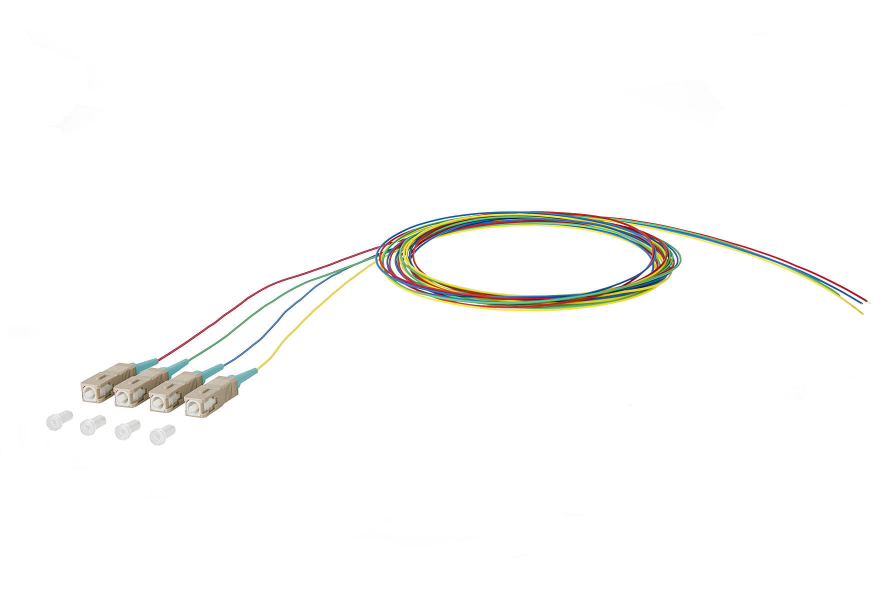 Metz - MEZ150M1CO0020E4 OpDAT Pigtail SC-PC 0,9mm STB OM3 2m 4Fr