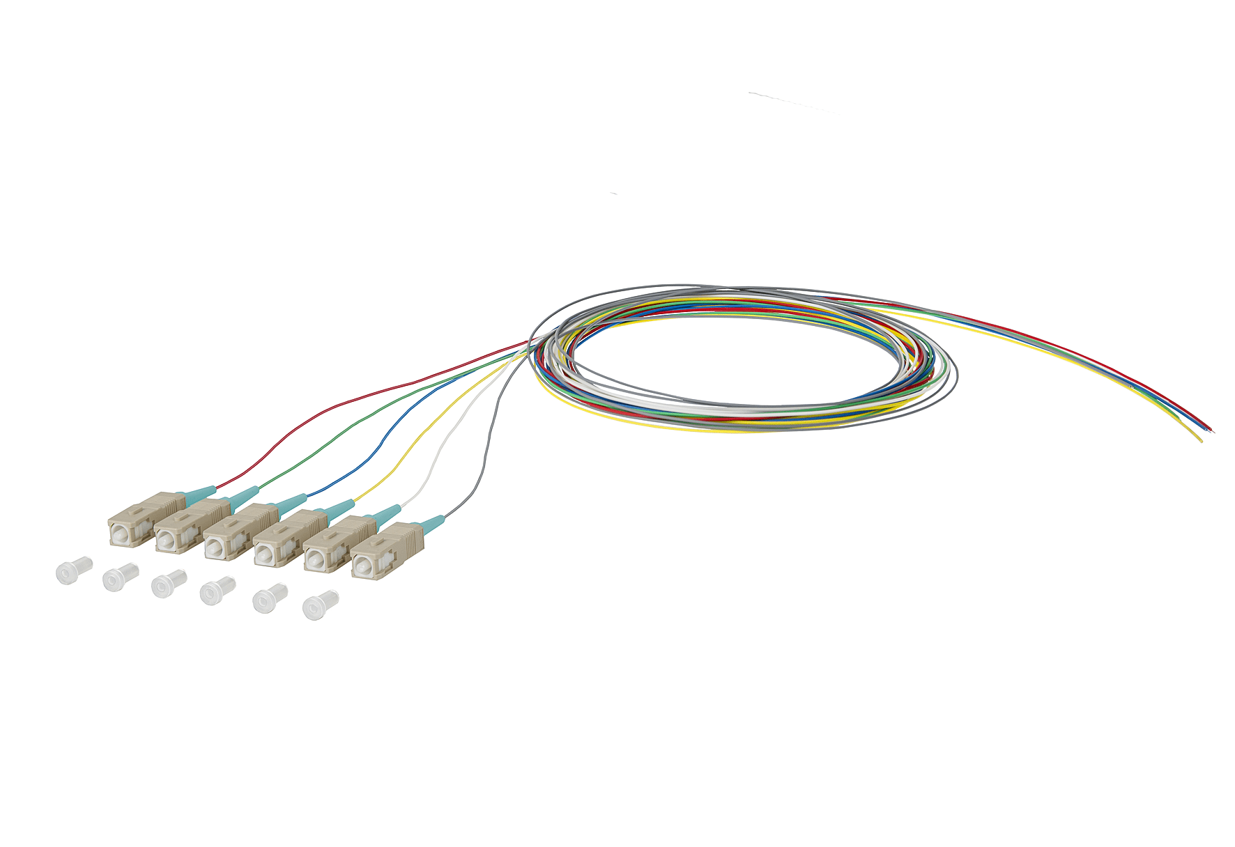 Metz - MEZ150M1CO0020E6 OpDAT Pigtail SC-PC 0,9mm STB OM3 2m 6Fr
