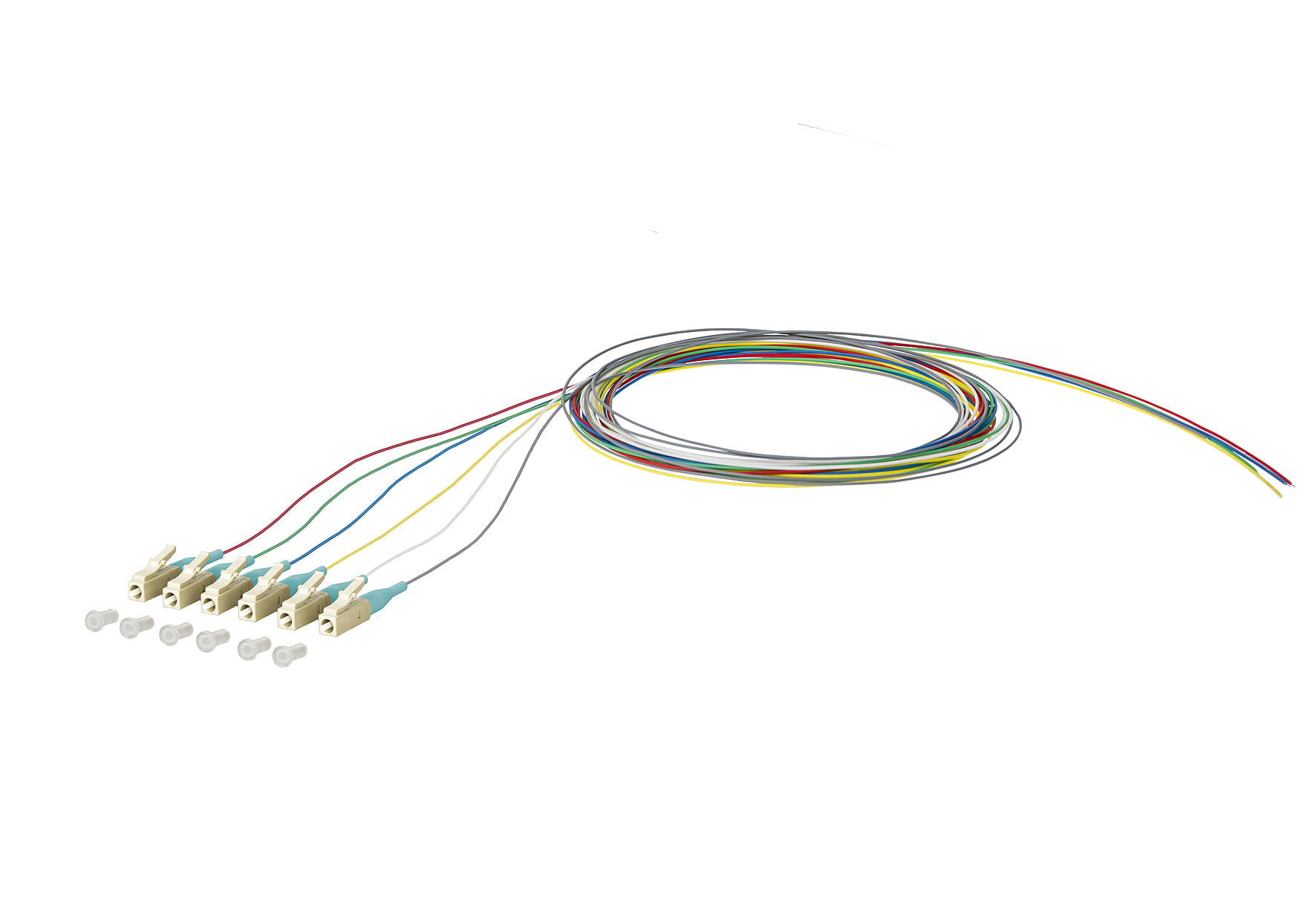 Metz - MEZ150M1JO0020E6 OpDAT Pigtail LC-PC 0,9mm STB OM3 2m 6Fr