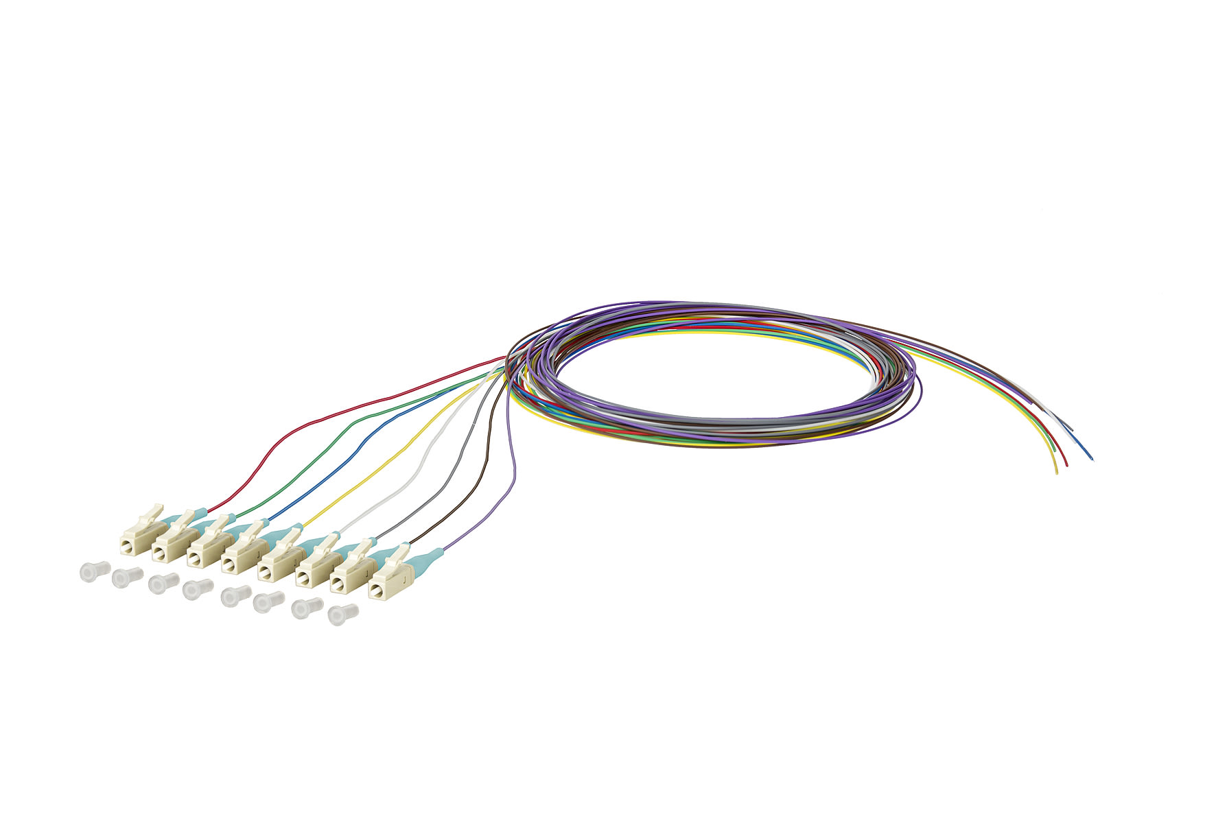 Metz - MEZ150M1JO0020E8 OpDAT Pigtail LC-PC 0,9mm STB OM3 2m 8Fr