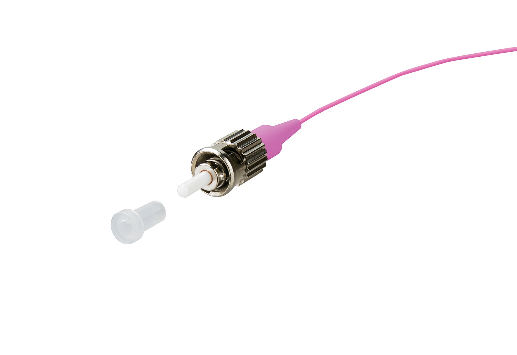 Metz - MEZ150N1AO0020S OpDAT Pigtail ST-PC OM4 violett 2,0 m