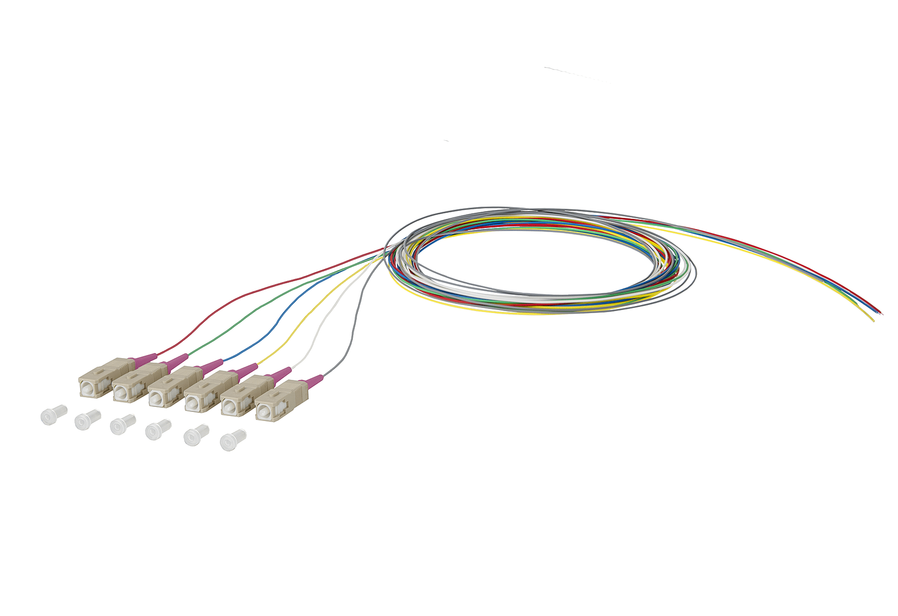 Metz - MEZ150N1CO0020E6 OpDAT Pigtail SC-PC 0,9mm STB OM4 2m 6Fr