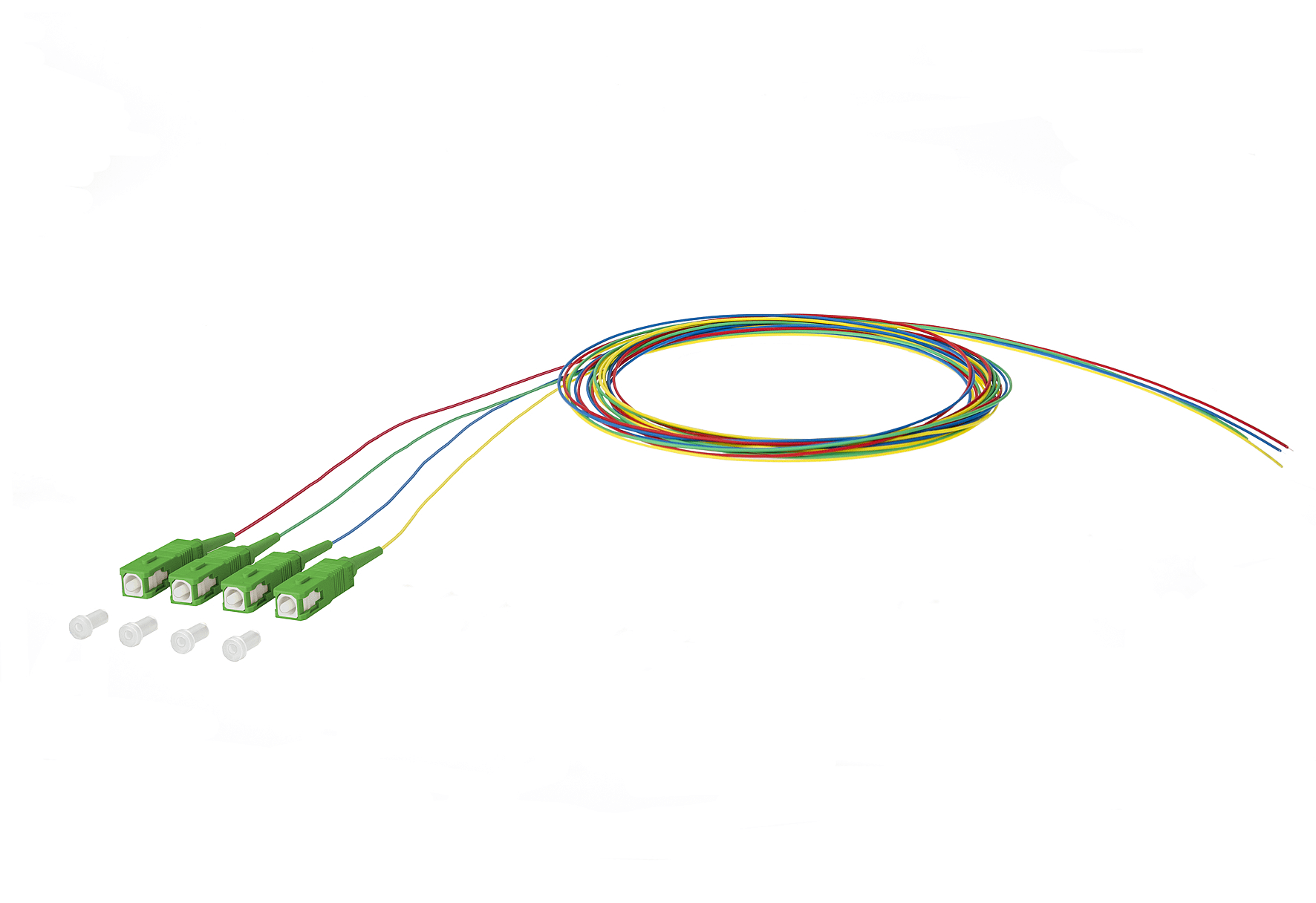 Metz - MEZ150Q1CA0020E4 OpDAT Pigtail SC-APC 0,9mm STBOS2 2m 4Fr