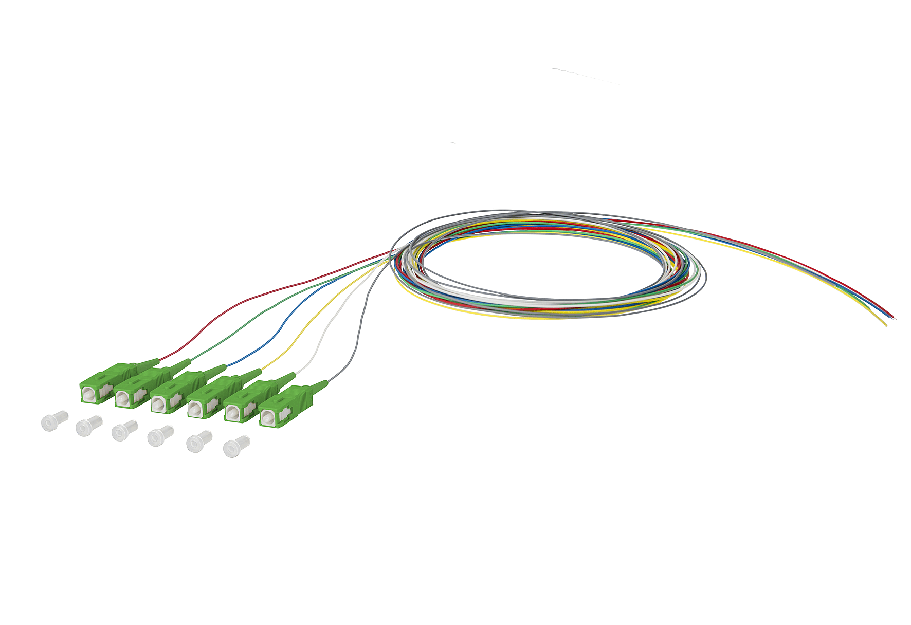 Metz - MEZ150Q1CA0020E6 OpDAT Pigtail SC-APC 0,9mm STBOS2 2m 6Fr